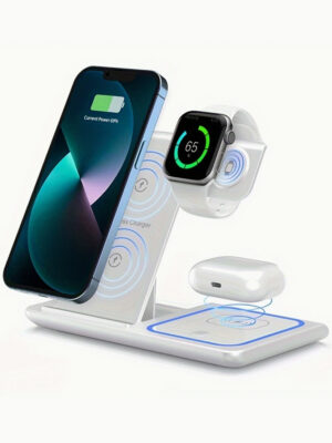 Fast Charge 3-in-1 Wireless Charging Station