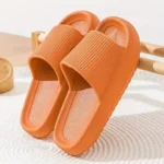 Non-Slip Striped EVA Men's Slides