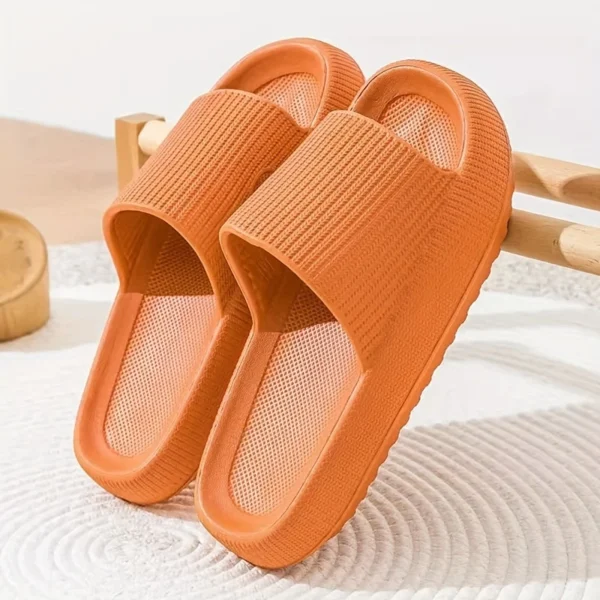 Non-Slip Striped EVA Men's Slides