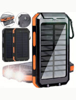 Super 30000mAh USB Portable Charger Solar Power Bank